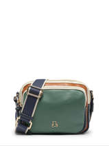 Cross Body Tas Tricolor Lulu castagnette Blauw tricolor URANIE