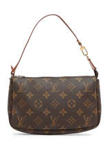 Mini-sac D'occasion Louis Vuitton Pouch Monogramm Brand connection Marron louis vuitton AAZ0834