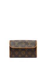 Sac Banane D'occasion Louis Vuitton Florentine Monogramm Brand connection Marron louis vuitton AAX5645