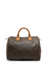 Preloved Louis Vuitton Handtas Speedy 30 Monogram Brand connection Bruin louis vuitton 370230