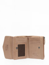 Portemonnee Smart Leder Basilic pepper Beige smart BSMA98-vue-porte