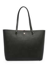 Sac Cabas Karly Cuir Lauren ralph lauren Noir karly 31911655