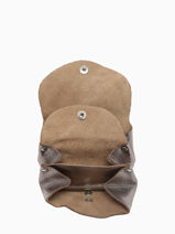 Portemonnee Leder Paul marius Zilver vintage GUSTAVE-vue-porte