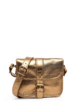 Cross Body Tas Vintage Leder Paul marius Goud vintage ESSENTIE