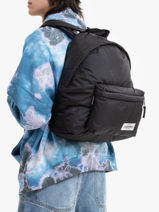 Rugzak 1 Compartiment Eastpak Zwart puff K620PUF-vue-porte