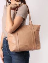 Sac Port paule Basilic pepper Beige smart BSMA06-vue-porte