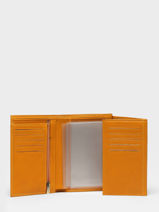 Portefeuille Cuir Katana Jaune marina 753017-vue-porte