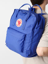 Rugzak Knken 1 Compartiment Fjallraven Blauw kanken 23510-vue-porte