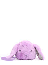 Sac Bandoulire Fur Polyester Miniprix Violet fur M005