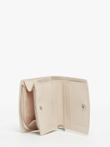 Longchamp Roseau Portefeuille Beige-vue-porte