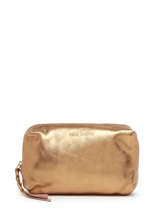 Trousse Cuir Paul marius Or vintage ADELE