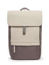 Sac  Dos Business + Pc15" Kapten and son Beige backpack FYN