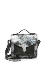 Cross Body Tas Galaxie Leder Paul marius Zilver galaxie GEORXGAL