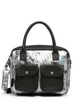 Porte Documents (main) Paul marius Argent galaxie DANDYGAL