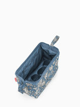 Trousse De Toilette Reisenthel Bleu cosmetic TRAVELCO-vue-porte