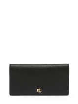 Portefeuille Cuir Lauren ralph lauren Noir hanna 32802917