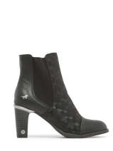 Enkellaarsjes Met Hak Mustang Zwart women 1470502