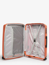 Harde Reiskoffer Pulsar Jump Oranje pulsar OPP24-vue-porte
