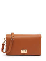 Cross Body Tas Gold Miniprix Bruin gold SF69006