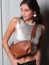 Sac Banane Blazer Cuir Etrier Marron blazer EBLA022M