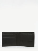 Portefeuille Leder Hugo boss Zwart iconic HLM421A-vue-porte