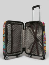 Valise Cabine Merveilles Snowball Multicolore travel 96820-vue-porte