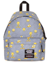 Sac  Dos 1 Compartiment Eastpak Gris eastpak x looney tunes K620LOO