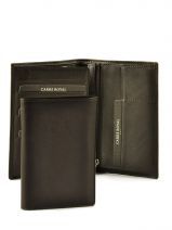 Portefeuille Cuir Carre royal Marron auteuil 14168