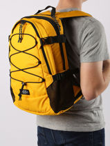 Sac  Dos 2 Compartiments + Pc 16" Eastpak Jaune core series EK0A5BFZ-vue-porte