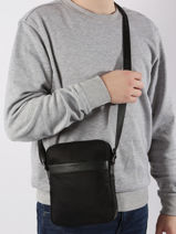 Sac Bandoulire Lancaster Rose basic sport men 304-07-vue-porte