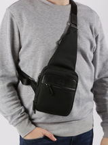 Sac Bandouli�re Francinel Noir porto 653106-vue-porte