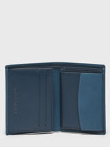 Portefeuille Michelin Leder Yves renard Blauw michelin 179-vue-porte