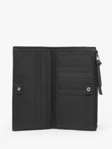 Portefeuille Cuir Biba Noir wallet VAW2L-vue-porte