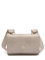 Cross Body Tas Th Refined Tommy hilfiger Beige th refined AW15727