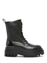 Boots Uit Leder Calvin klein jeans Zwart accessoires 12850GT