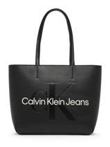 Schoudertas Sculpted Calvin klein jeans Zwart sculpted K610276