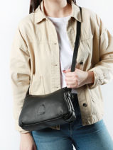 Sac Bandoulire Balade Cuir Etrier Noir balade EBAL13-vue-porte