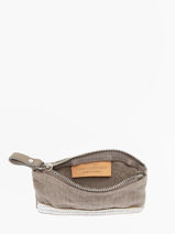 Porte-monnaie Le Cabas Lin Vanessa bruno Beige cabas lin 31V42017-vue-porte