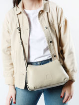 Cross Body Tas Balade Leder Etrier Beige balade EBAL13-vue-porte