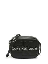 Cross Body Tas Sculpted Calvin klein jeans Zwart sculpted K610275