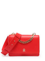 Sac Bandoulire Th Refined Tommy hilfiger Rouge th refined AW15725