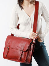 Lasacoche M Paul marius Rouge vintage M-vue-porte