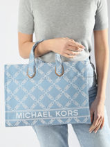 Sac Port Main Gigi Michael kors Bleu gigi R4G3GT3U-vue-porte