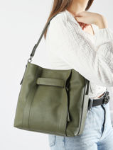 Longchamp Longchamp 3d Besace Vert-vue-porte