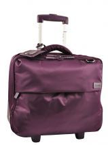Pilot Case Op Wieltjes Lipault Violet original plume JPF1007