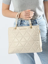 Sac Port Main Carnaby Valentino Beige carnaby VBS7LO02-vue-porte