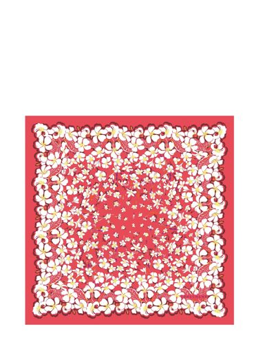 Longchamp Soie unie Foulard Roze