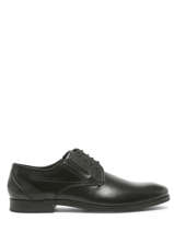 Chaussures De Ville En Cuir Bugatti Noir men 31119608