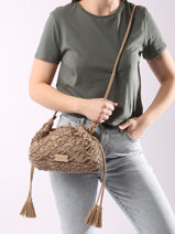 Sac Bandoulire Tanaisie Jute Woomen Beige tanaisie WTAN06-vue-porte