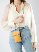 Longchamp Le pliage xtra Etui ipod/cd Orange-vue-porte